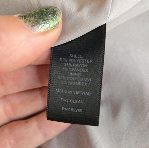 Express Stone Beige One Button Blazer - some flaws! - Picture 10 of 15